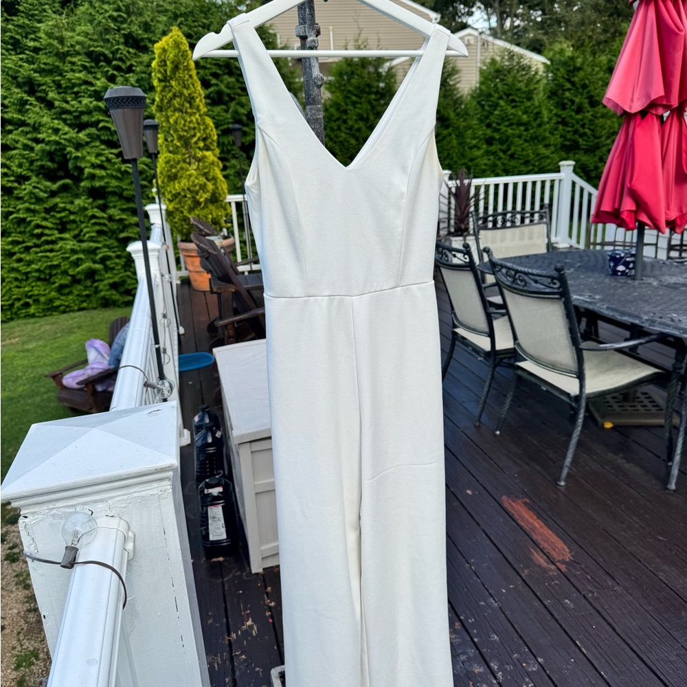 Elegant White Jumpsuit